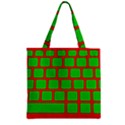 Keyboard Keys Computer Input Pc Zipper Grocery Tote Bag View1