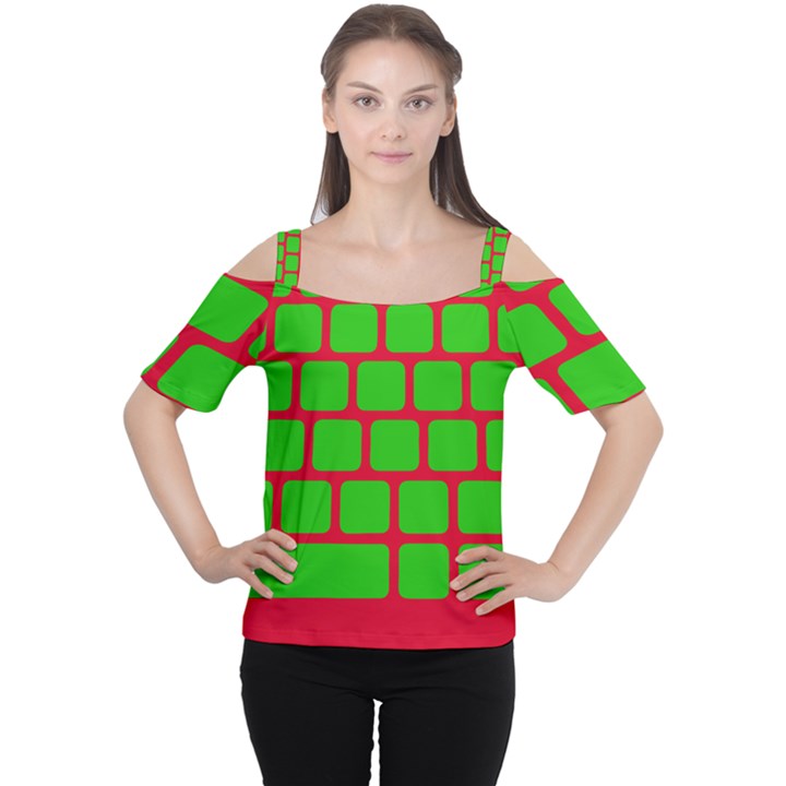 Keyboard Keys Computer Input Pc Cutout Shoulder Tee