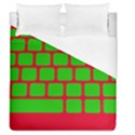 Keyboard Keys Computer Input Pc Duvet Cover (Queen Size) View1