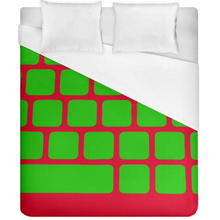 Keyboard Keys Computer Input Pc Duvet Cover (California King Size)