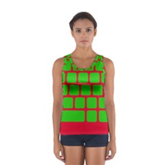 Keyboard Keys Computer Input Pc Sport Tank Top  by Pakrebo