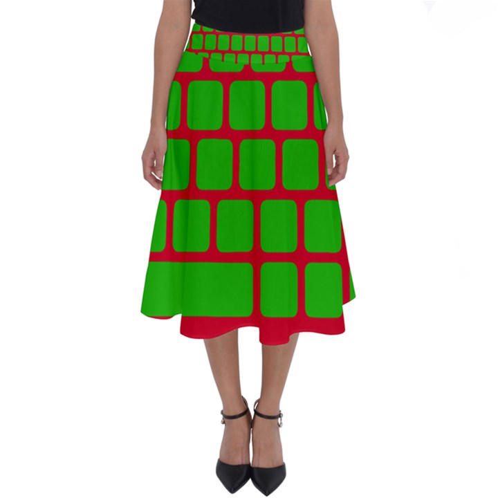 Keyboard Keys Computer Input Pc Perfect Length Midi Skirt