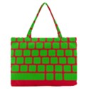 Keyboard Keys Computer Input Pc Zipper Medium Tote Bag View1