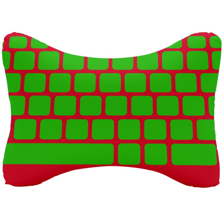 Keyboard Keys Computer Input Pc Seat Head Rest Cushion