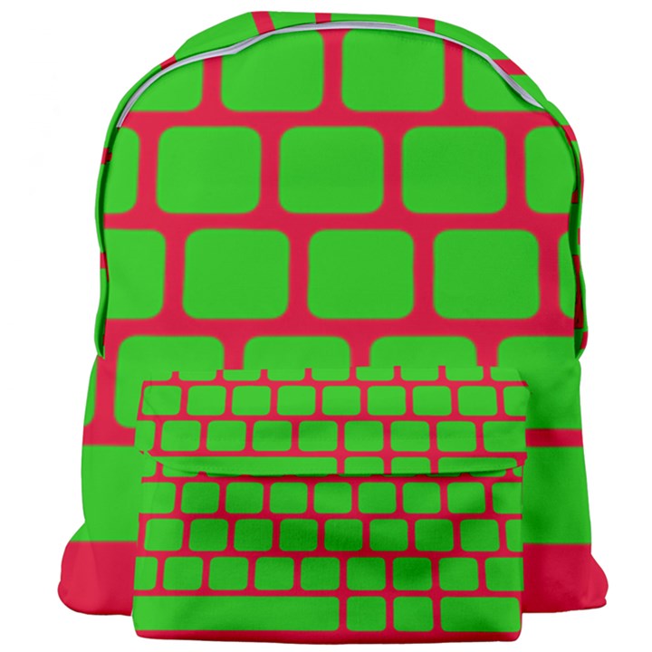 Keyboard Keys Computer Input Pc Giant Full Print Backpack