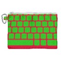 Keyboard Keys Computer Input Pc Canvas Cosmetic Bag (XL) View1