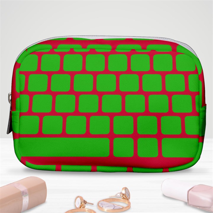 Keyboard Keys Computer Input Pc Make Up Pouch (Small)