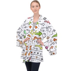 Desktop Pattern Art Graphic Design Velvet Kimono Robe