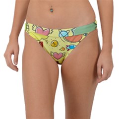 Cute Sketch Child Graphic Funny Band Bikini Bottom