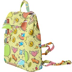 Cute Sketch Child Graphic Funny Buckle Everyday Backpack