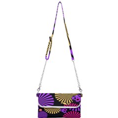 Seamless Halloween Day Of The Dead Mini Crossbody Handbag