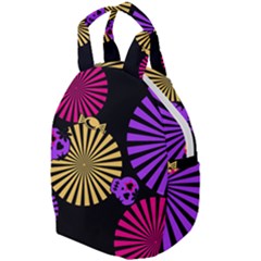 Seamless Halloween Day Of The Dead Travel Backpacks