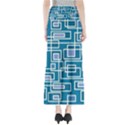 Geometric Rectangle Shape Linear Full Length Maxi Skirt View2