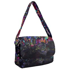 Grunge Paint Splatter Splash Ink Courier Bag