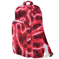 Pattern Background Abstract Double Compartment Backpack