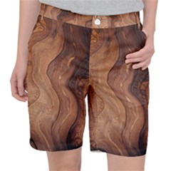 Pattern Background Structure Pocket Shorts