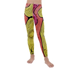 Pattern Background Abstract Kids  Lightweight Velour Leggings