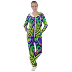 Fractal Mandelbrot Art Wallpaper Women s Tracksuit