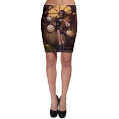 Wonderful Steampunk Lady Bodycon Skirt by FantasyWorld7