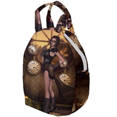 Wonderful Steampunk Lady Travel Backpacks by FantasyWorld7