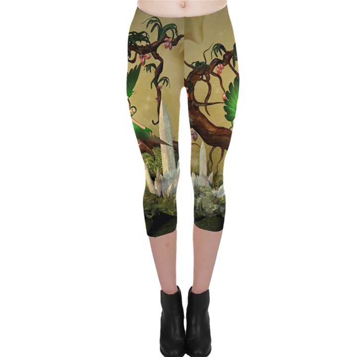 Cute Fairy Capri Leggings 