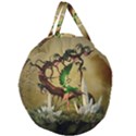 Cute Fairy Giant Round Zipper Tote View1