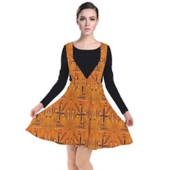 Ml--4-7 Plunge Pinafore Dress by ArtworkByPatrick