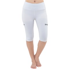 Winter Fractal 5 Lightweight Velour Cropped Yoga Leggings