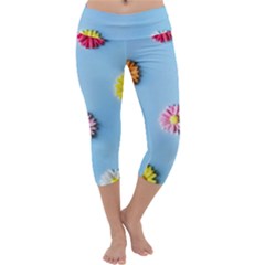 Daisy Capri Yoga Leggings by WensdaiAmbrose