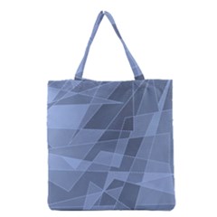 Lines Shapes Pattern Web Creative Grocery Tote Bag by Pakrebo