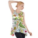 Doodle New Year Party Celebration Side Drop Tank Tunic View1