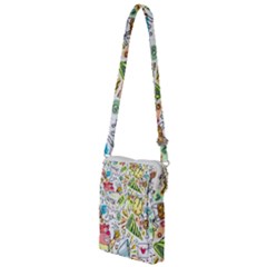 Doodle New Year Party Celebration Multi Function Travel Bag by Pakrebo