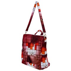 Pattern Structure Light Patterns Crossbody Backpack