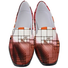 Pattern Structure Light Patterns Women s Classic Loafer Heels