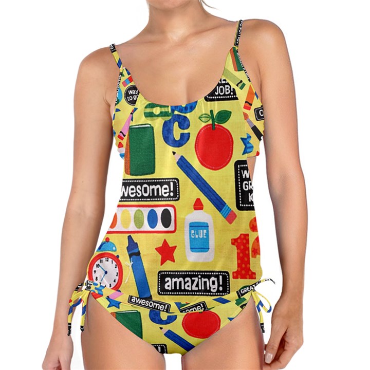 Fabric Cloth Textile Clothing Tankini Set