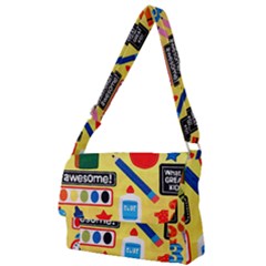 Fabric Cloth Textile Clothing Full Print Messenger Bag by Pakrebo