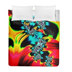 Fractal Mandelbrot Art Wallpaper Duvet Cover Double Side (full/ Double Size)