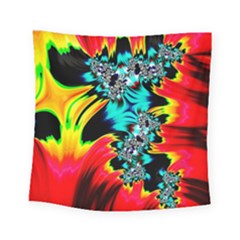 Fractal Mandelbrot Art Wallpaper Square Tapestry (small)