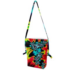 Fractal Mandelbrot Art Wallpaper Folding Shoulder Bag