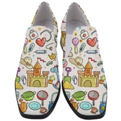 Baby Equipment Child Sketch Hand Slip On Heel Loafers by Pakrebo