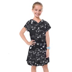 Fabric Cloth Textile Clothing Kids  Drop Waist Dress by Pakrebo