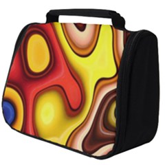 Pattern Background Structure Full Print Travel Pouch (big)