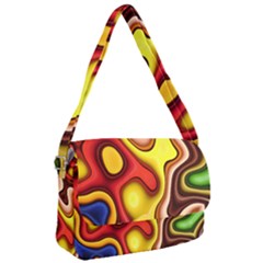 Pattern Background Structure Courier Bag