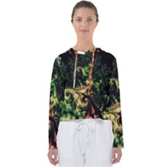 Fractal Cauliflower Green Rendered Women s Slouchy Sweat by Pakrebo