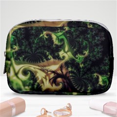 Fractal Cauliflower Green Rendered Make Up Pouch (small) by Pakrebo