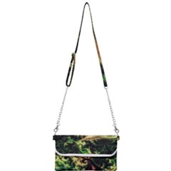 Fractal Cauliflower Green Rendered Mini Crossbody Handbag