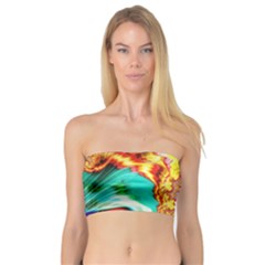 Fractal Mandelbrot Art Wallpaper Bandeau Top by Pakrebo