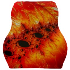 Red Fractal Mandelbrot Art Wallpaper Car Seat Velour Cushion  by Pakrebo