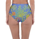 Paint Concrete Old Rough Textured Reversible High-Waist Bikini Bottoms View2