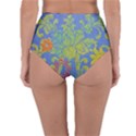 Paint Concrete Old Rough Textured Reversible High-Waist Bikini Bottoms View4